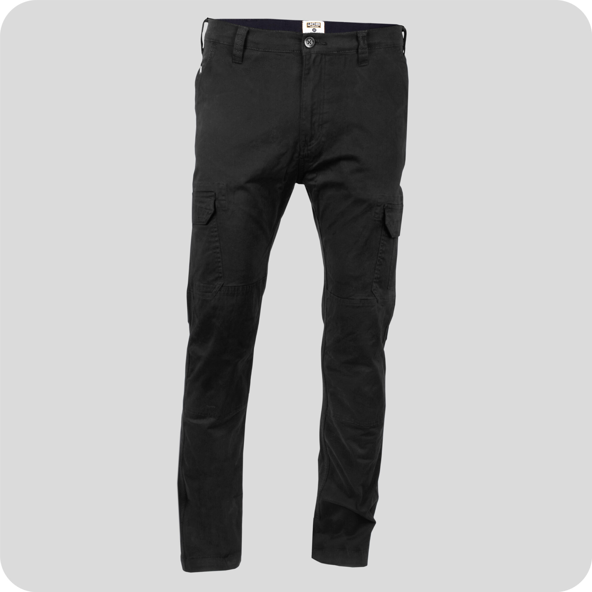 JCB Cargo Trousers Black Front 600x600 1 2048x2048.Jpg