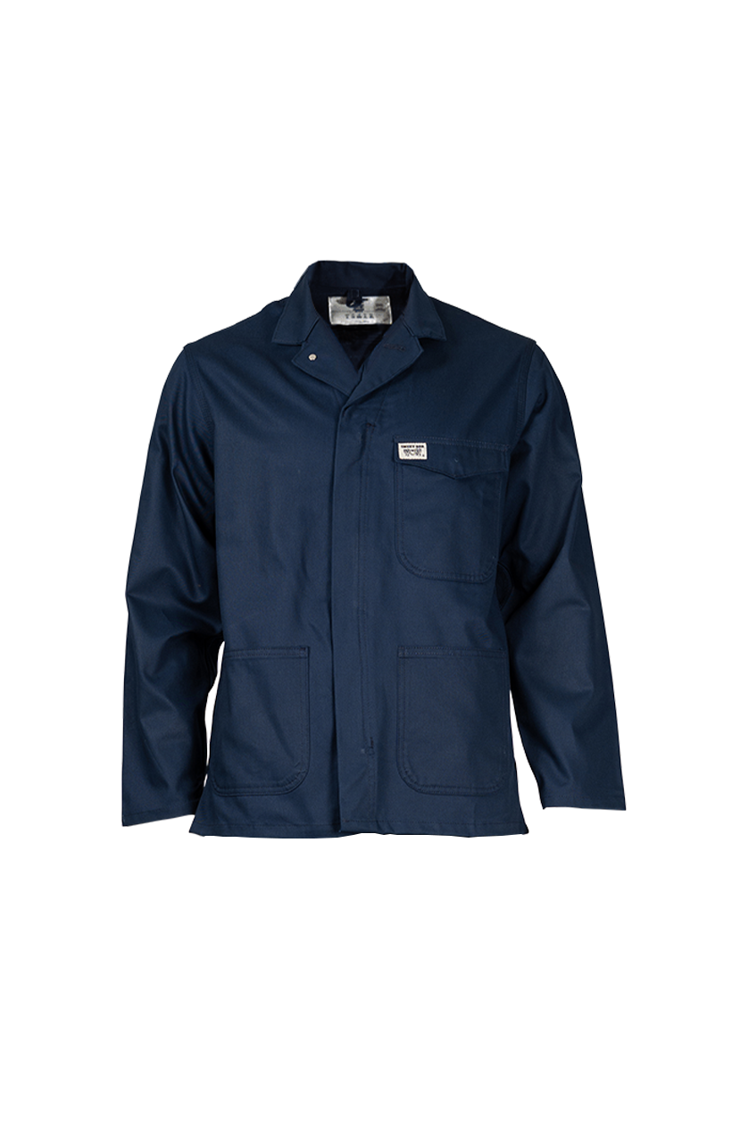 The Continental MX Heavy Duty Overall Jacket Navy Blue